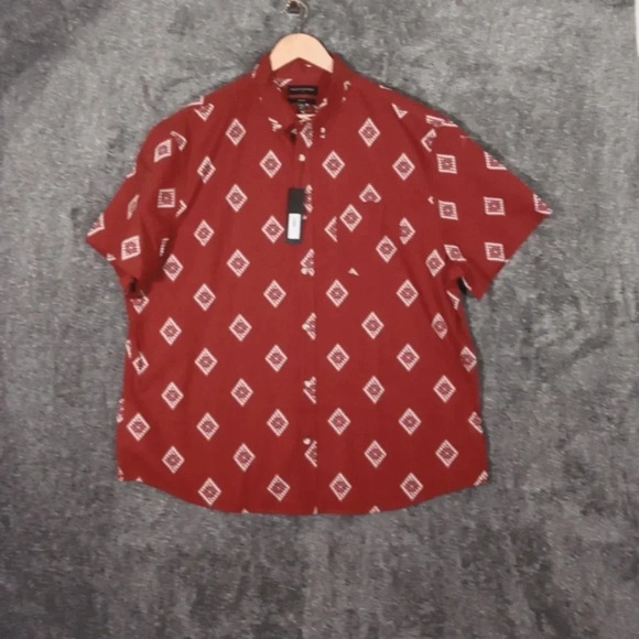 Banana Republic slim fit organic cotton men's button up size XXLARGE - Picture 1 of 7